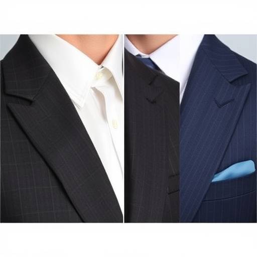 Lapel styles for a suit jacket